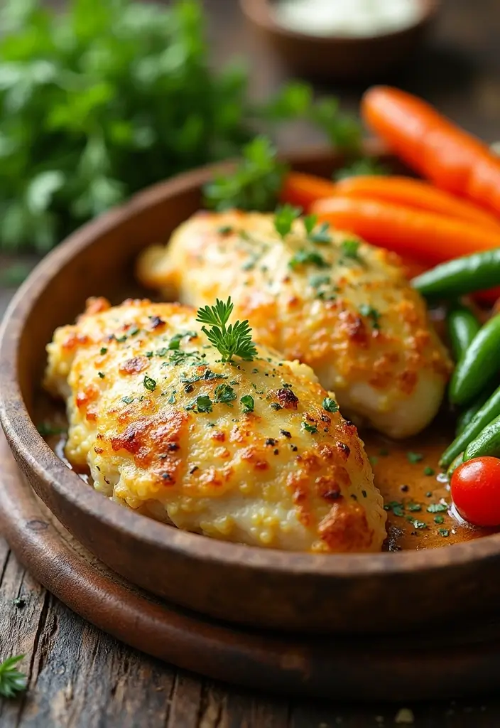 28 Quick Chicken Breast Recipes That Are Easy & Flavorful 16 28 Quick Chicken Breast Recipes That Are Easy & Flavorful - 15. Garlic Parmesan Chicken Bake