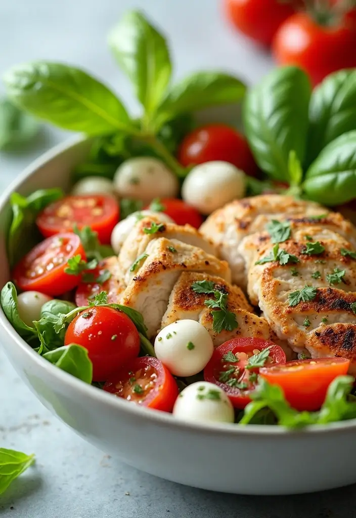 28 Quick Chicken Breast Recipes That Are Easy & Flavorful 17 28 Quick Chicken Breast Recipes That Are Easy & Flavorful - 16. Chicken Caprese Salad