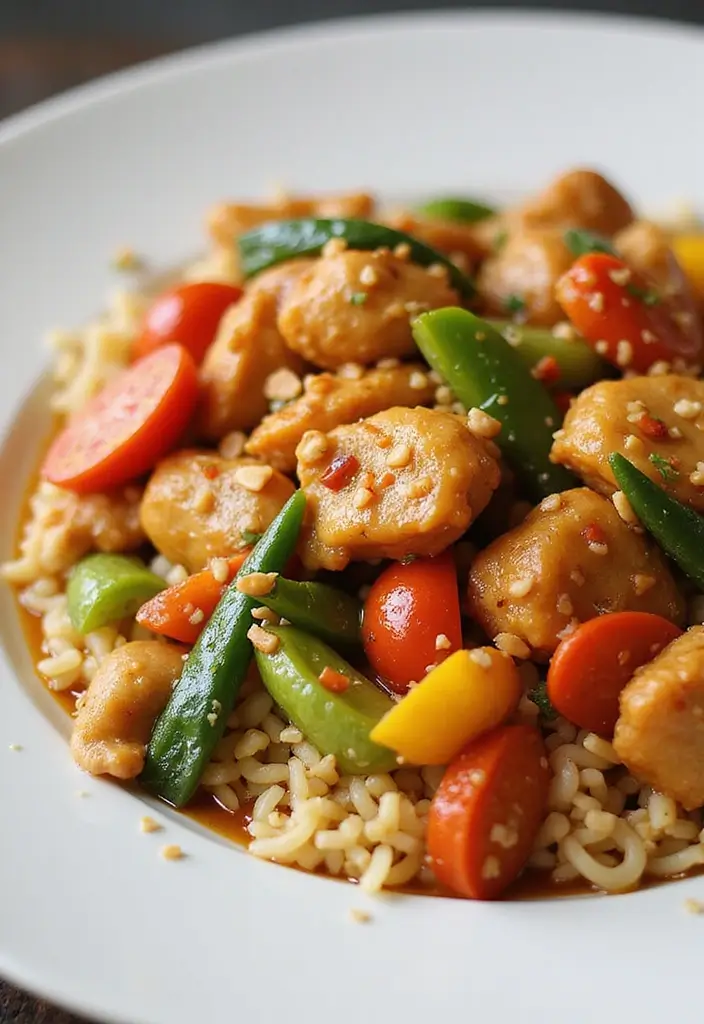 28 Quick Chicken Breast Recipes That Are Easy & Flavorful 18 28 Quick Chicken Breast Recipes That Are Easy & Flavorful - 17. Peanut Chicken Stir-Fry