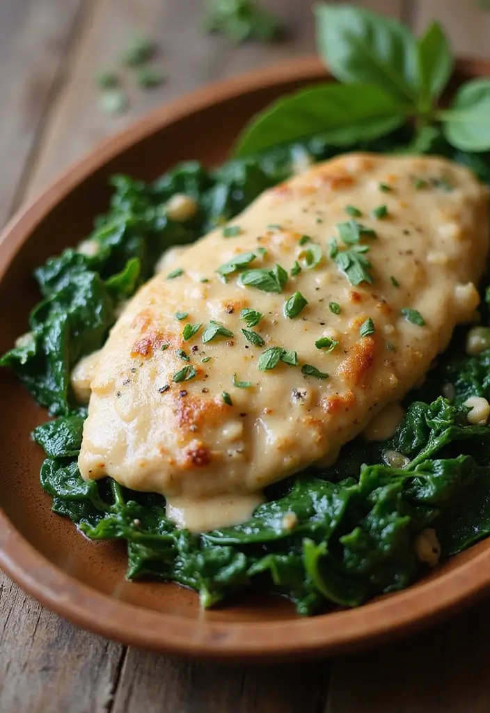 28 Quick Chicken Breast Recipes That Are Easy & Flavorful 6 28 Quick Chicken Breast Recipes That Are Easy & Flavorful - 5. Creamy Spinach Chicken