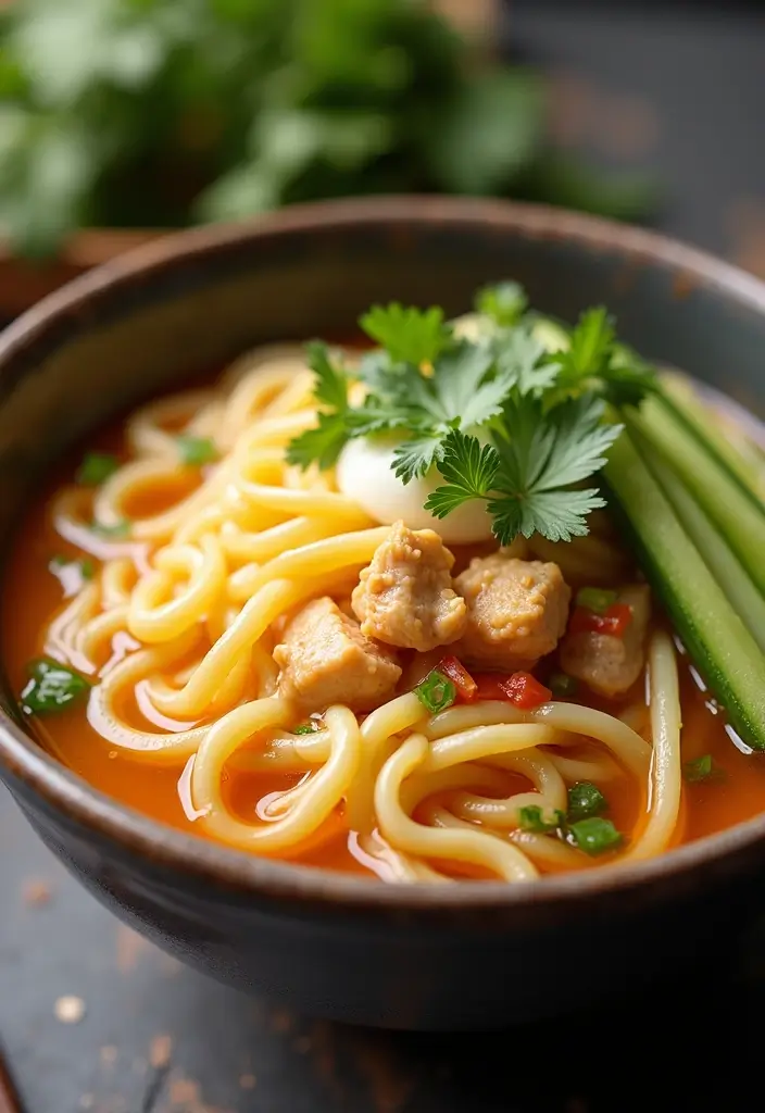 29 Asian Chicken Noodle Soup Recipes That Warm the Soul - 26. Egg Drop Chicken Noodle Soup