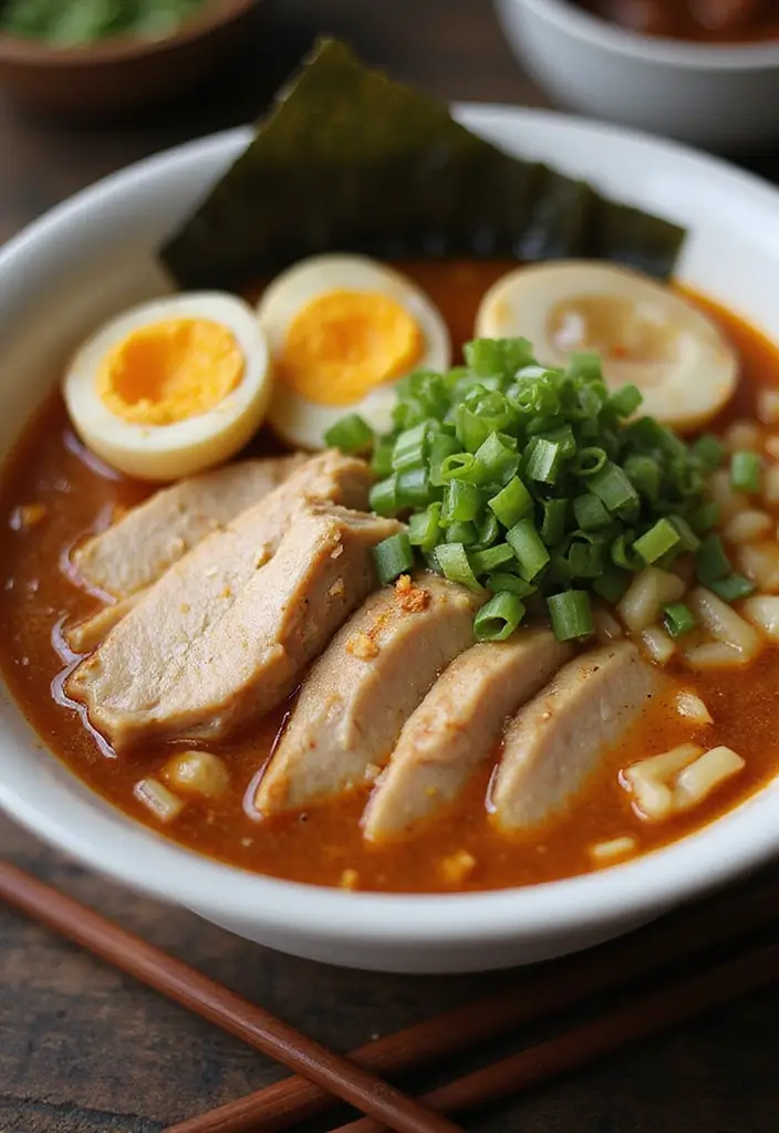 29 Asian Chicken Noodle Soup Recipes That Warm the Soul - 5. Japanese Ramen with Chicken