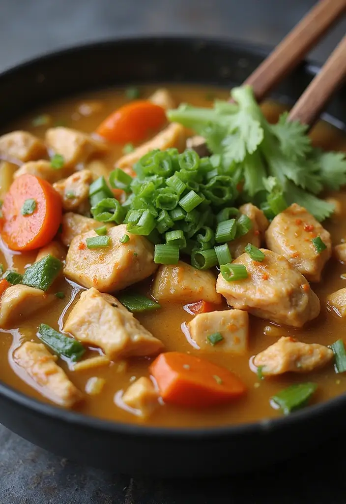 29 Asian Chicken Noodle Soup Recipes That Warm the Soul - 7. Miso Chicken Noodle Soup