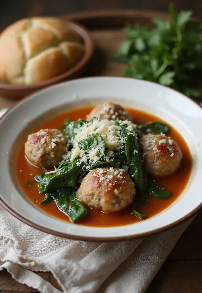 29 Easy Chicken Soup Recipes That Are Nourishing & Cozy - 13. Italian Wedding Soup