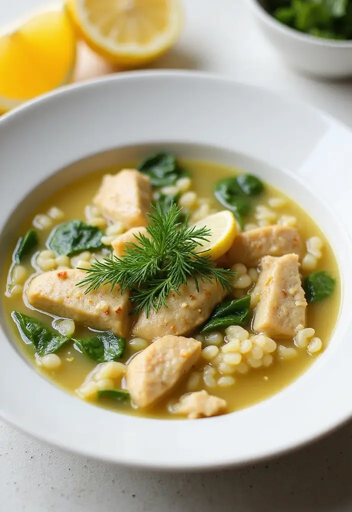 29 Easy Chicken Soup Recipes That Are Nourishing & Cozy - 2. Lemon Chicken Soup with Orzo