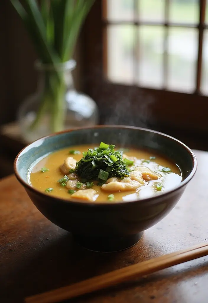 29 Easy Chicken Soup Recipes That Are Nourishing & Cozy - 20. Chicken Miso Soup