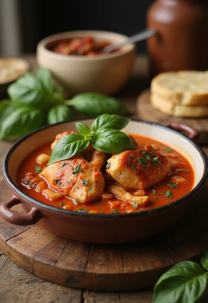 29 Easy Chicken Soup Recipes That Are Nourishing & Cozy - 24. Chicken Cacciatore Soup