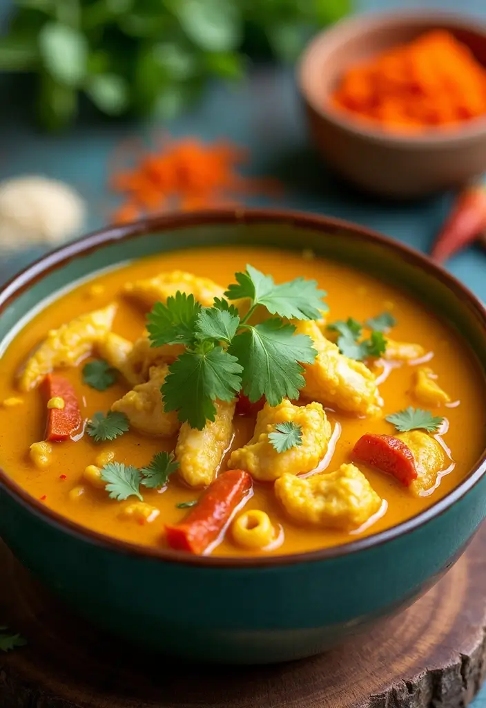 29 Easy Chicken Soup Recipes That Are Nourishing & Cozy - 25. Coconut Curry Chicken Soup