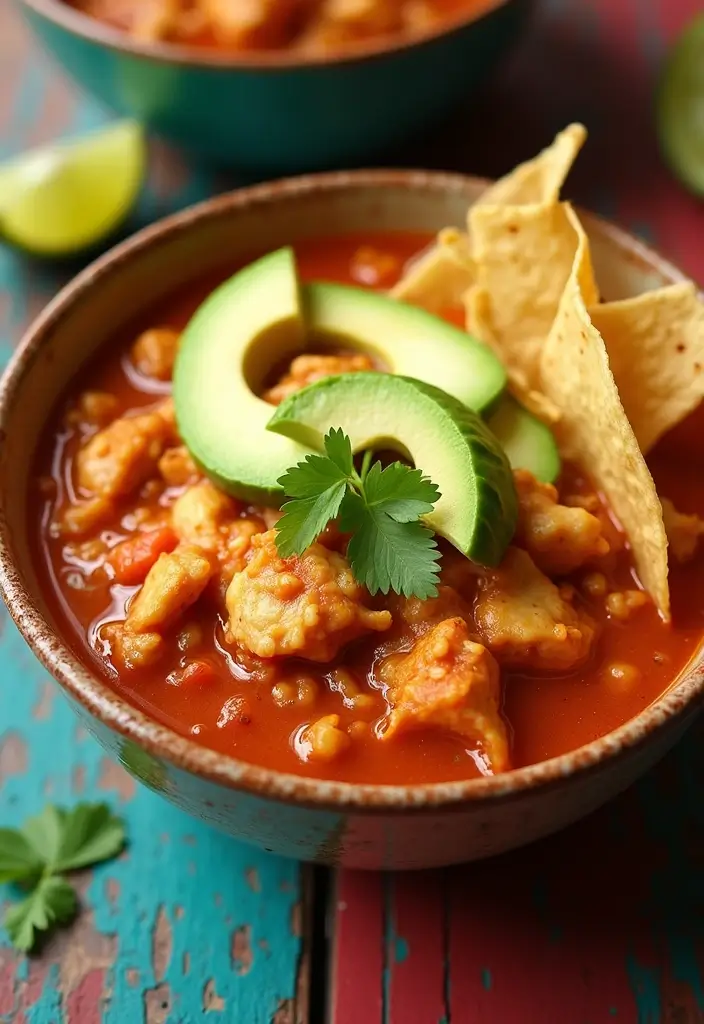 29 Easy Chicken Soup Recipes That Are Nourishing & Cozy - 5. Spicy Chicken Tortilla Soup