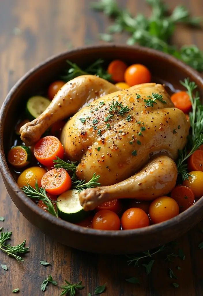 29 Easy Chicken Soup Recipes That Are Nourishing & Cozy - 7. Rustic Chicken and Vegetable Soup