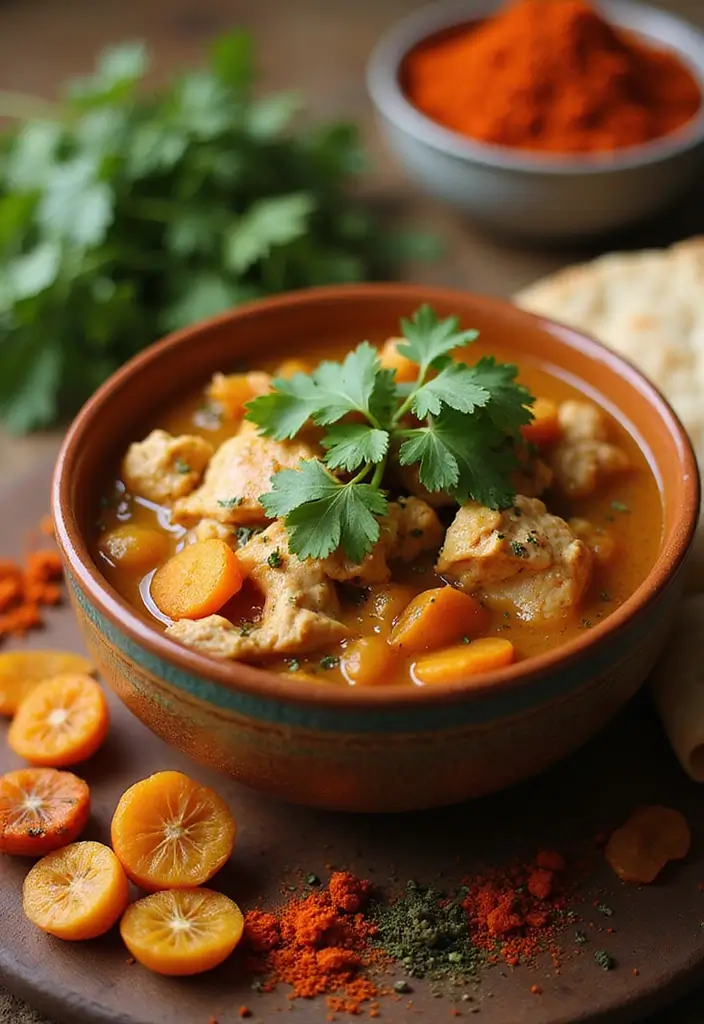 29 Easy Chicken Soup Recipes That Are Nourishing & Cozy - 8. Moroccan Chicken Soup