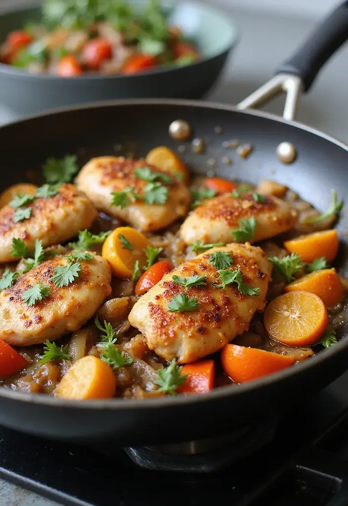 29 French Onion Chicken Crockpot Recipes That Are Easy Comfort - 11. French Onion Chicken Stir-Fry