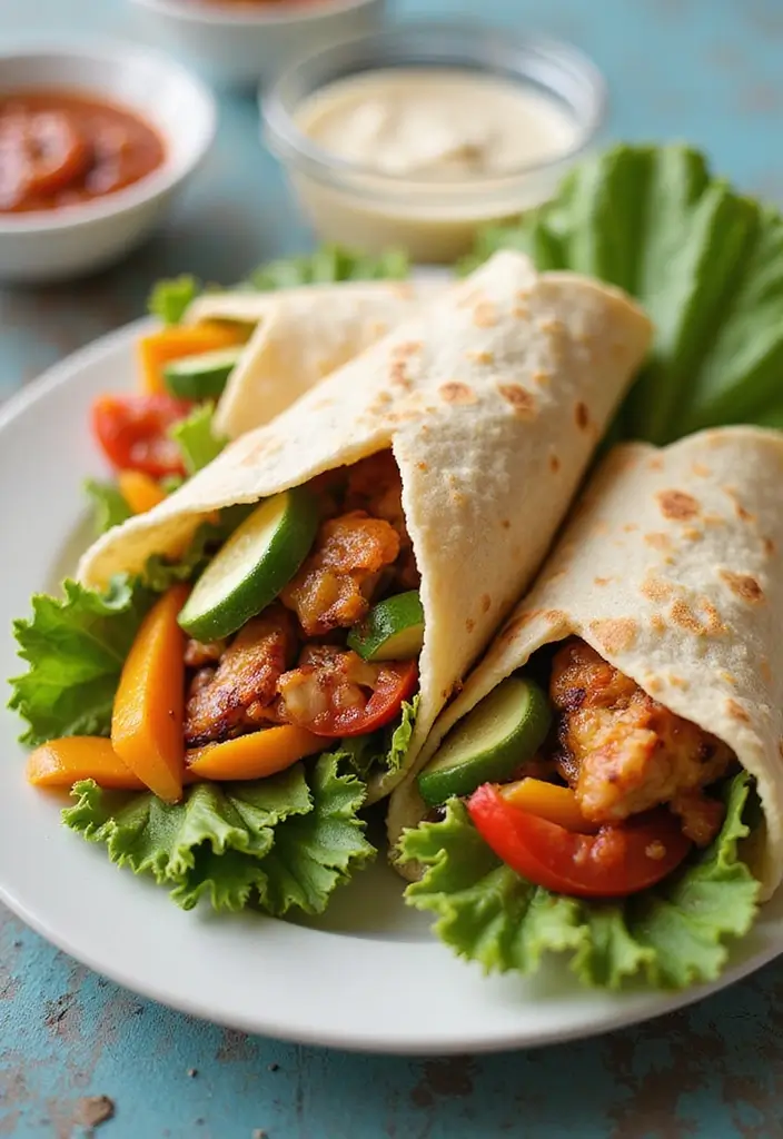 29 French Onion Chicken Crockpot Recipes That Are Easy Comfort - 13. French Onion Chicken Wraps