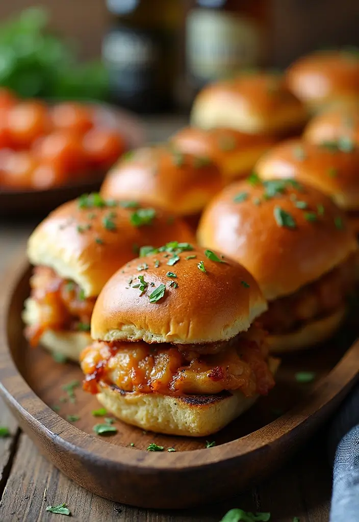 29 French Onion Chicken Crockpot Recipes That Are Easy Comfort - 6. French Onion Chicken Sliders