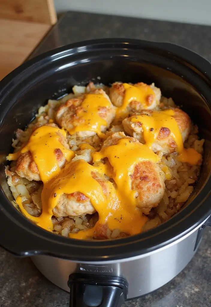 29 French Onion Chicken Crockpot Recipes That Are Easy Comfort - 9. French Onion Chicken Casserole