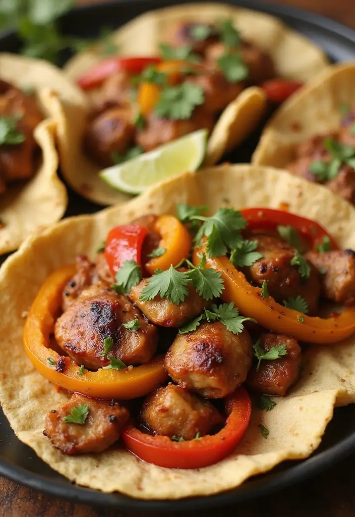 29 Frozen Chicken Breast Crockpot Recipes That Cook Themselves - 10. Chicken Fajitas