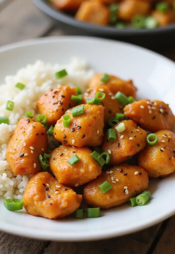 29 Frozen Chicken Breast Crockpot Recipes That Cook Themselves - 15. Orange Chicken