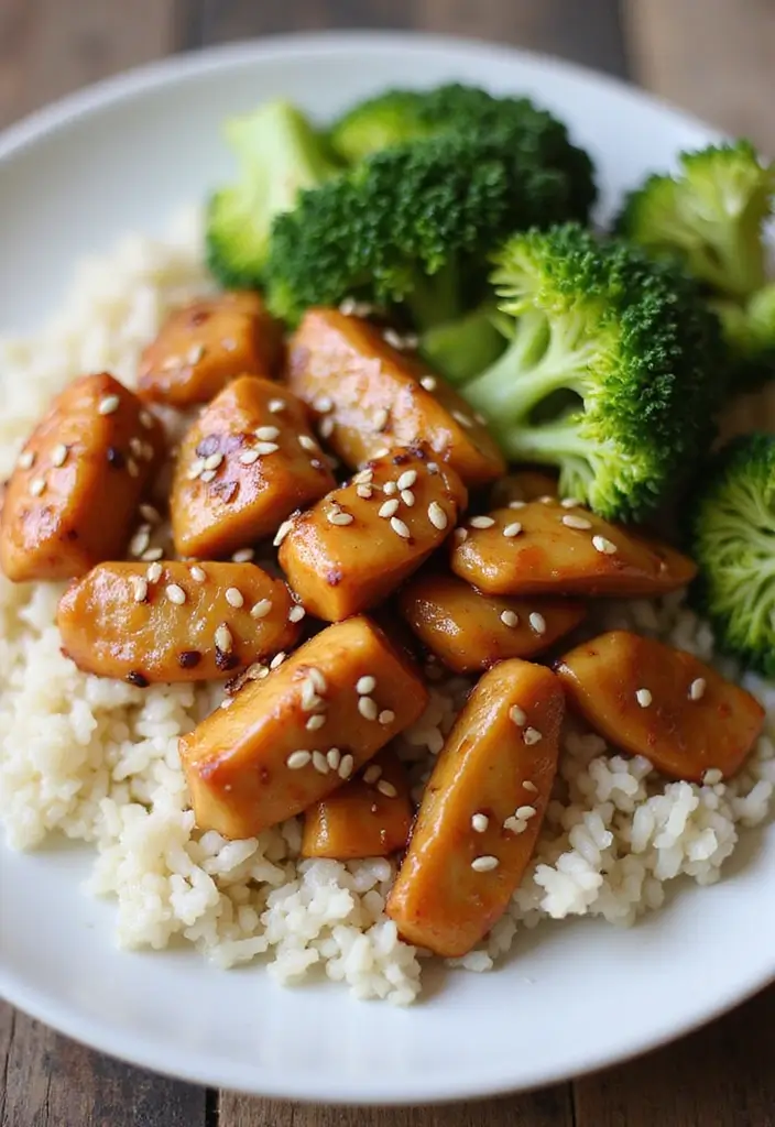 29 Frozen Chicken Breast Crockpot Recipes That Cook Themselves - 16. Honey Garlic Chicken