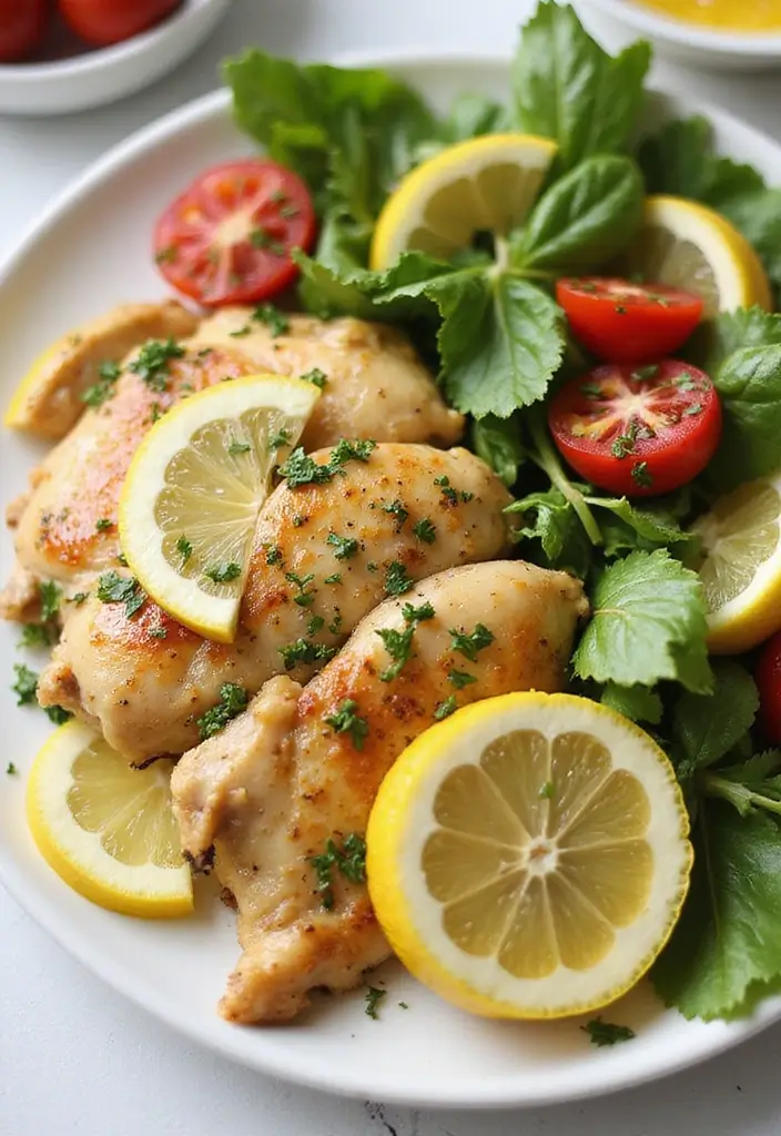 29 Frozen Chicken Breast Crockpot Recipes That Cook Themselves - 3. Lemon Herb Chicken