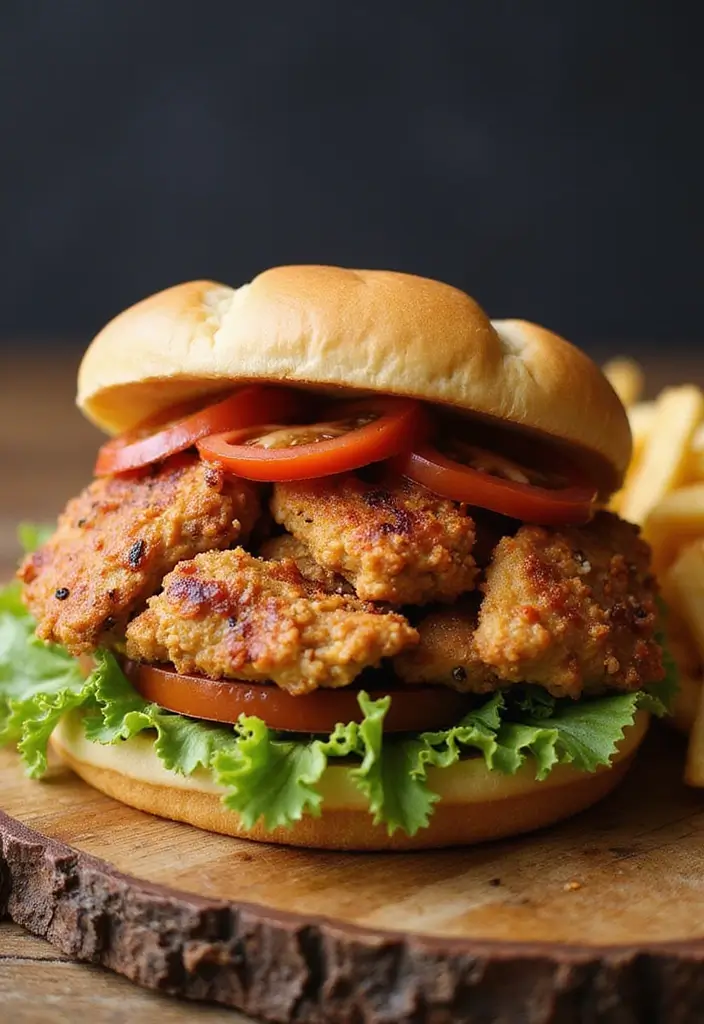 29 Salt and Pepper Chicken Recipes That Are Crispy & Addictive - 10. Salt and Pepper Chicken Sandwiches