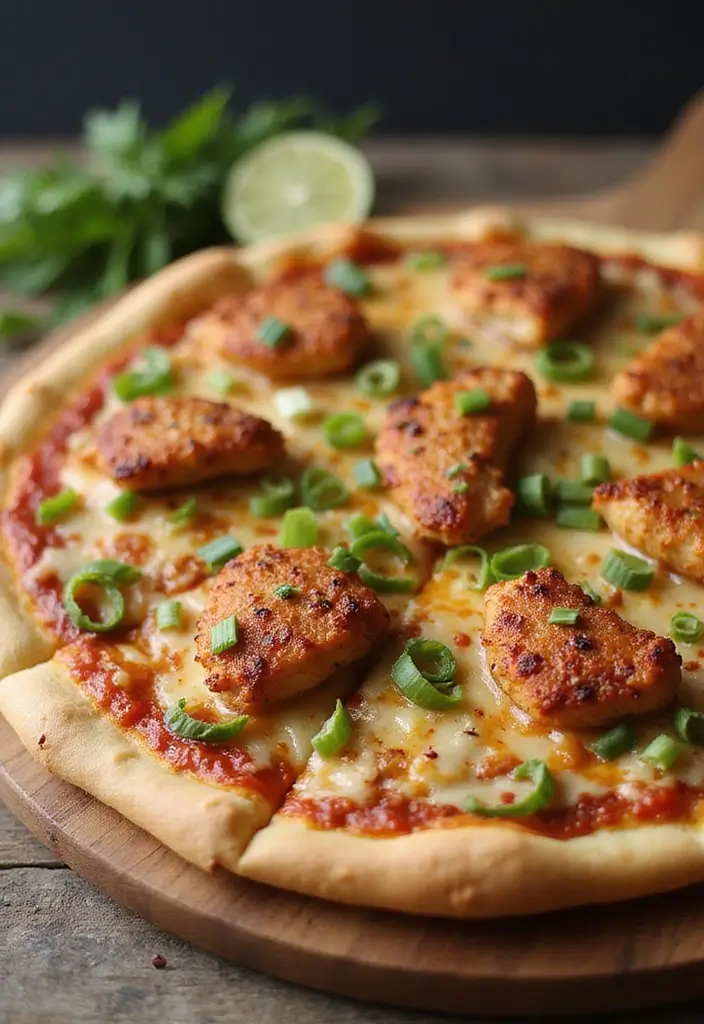 29 Salt and Pepper Chicken Recipes That Are Crispy & Addictive - 13. Salt and Pepper Chicken Pizza