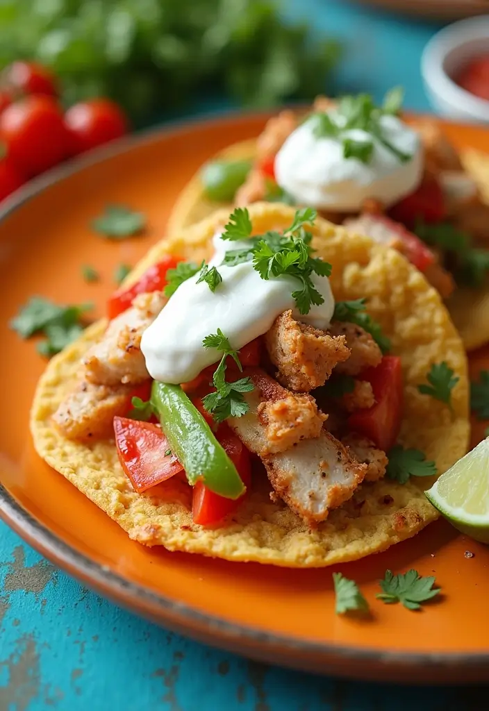 29 Salt and Pepper Chicken Recipes That Are Crispy & Addictive - 25. Salt and Pepper Chicken Tostadas