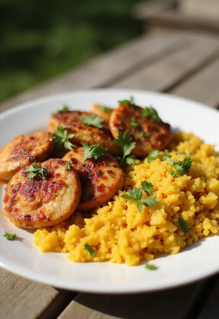 29 Salt and Pepper Chicken Recipes That Are Crispy & Addictive - 29. Salt and Pepper Chicken with Pineapple Rice