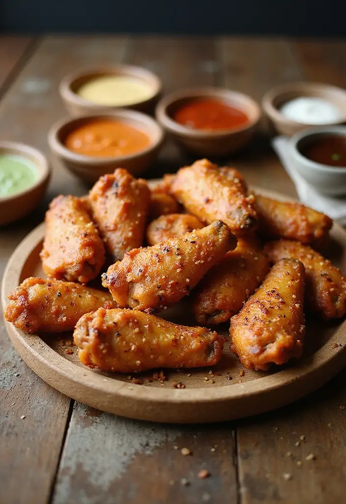 29 Salt and Pepper Chicken Recipes That Are Crispy & Addictive - 3. Salt and Pepper Chicken Wings