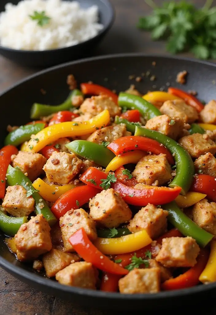 29 Salt and Pepper Chicken Recipes That Are Crispy & Addictive - 5. Salt and Pepper Chicken Stir-Fry