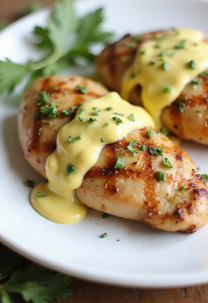 29 Sauce Recipes for Chicken That Work with Any Cut - 11. Mustard Herb Sauce
