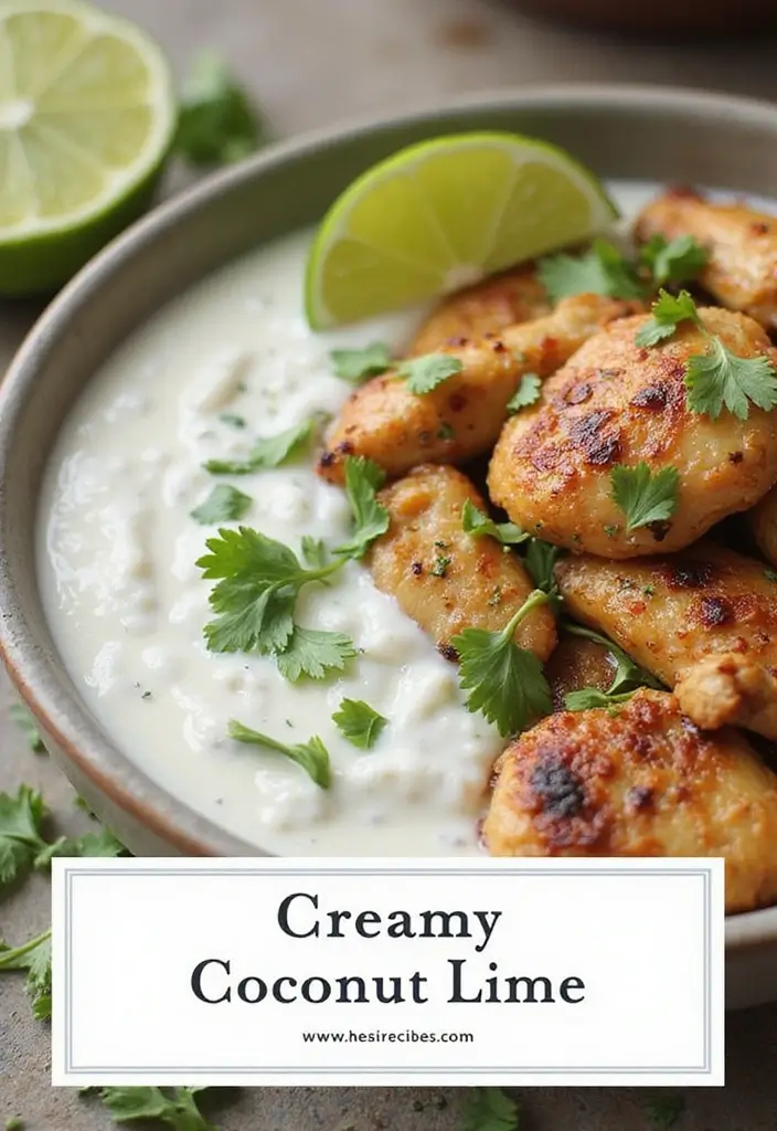 29 Sauce Recipes for Chicken That Work with Any Cut - 18. Coconut Lime Sauce
