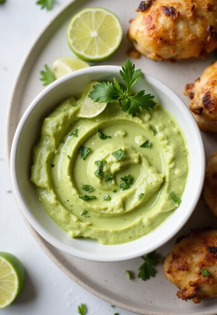 29 Sauce Recipes for Chicken That Work with Any Cut - 29. Avocado Lime Sauce