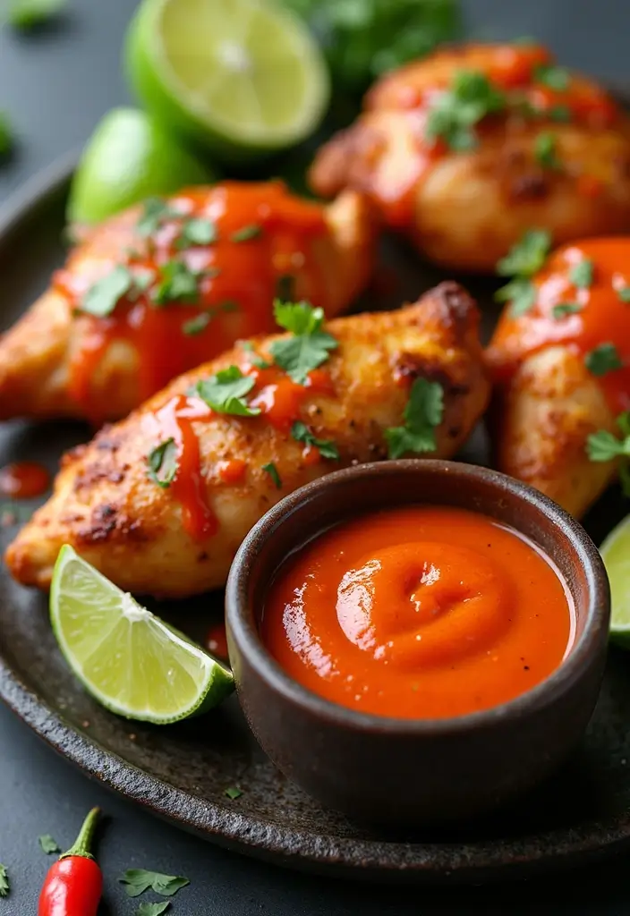 29 Sauce Recipes for Chicken That Work with Any Cut - 5. Spicy Sriracha Lime Sauce