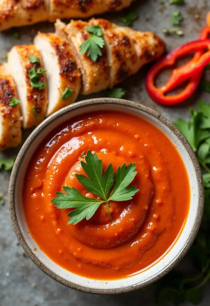 29 Sauce Recipes for Chicken That Work with Any Cut - 6. Roasted Red Pepper Sauce