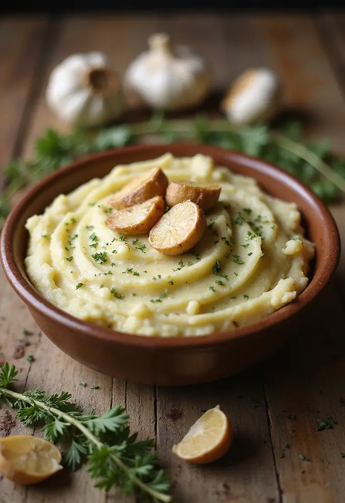 29 Sides for Roasted Chicken That Add Warm Flavor - 1. Garlic Mashed Potatoes