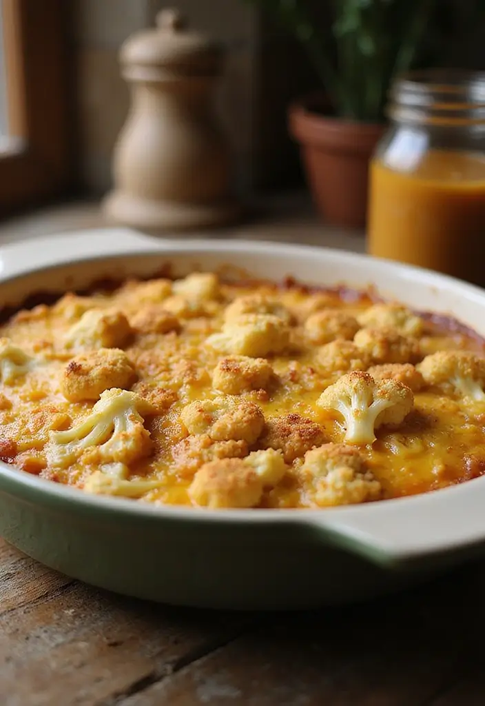 29 Sides for Roasted Chicken That Add Warm Flavor - 10. Cauliflower Gratin