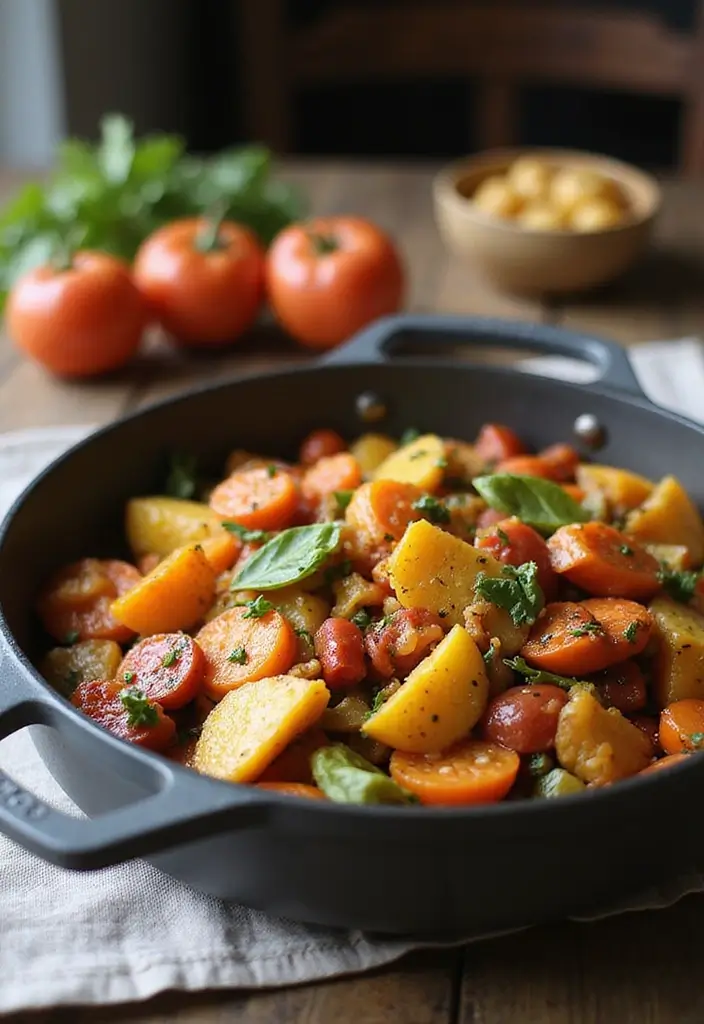 29 Sides for Roasted Chicken That Add Warm Flavor - 16. Ratatouille