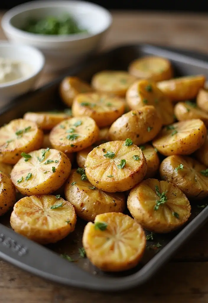 29 Sides for Roasted Chicken That Add Warm Flavor - 26. Herb Roasted Potatoes