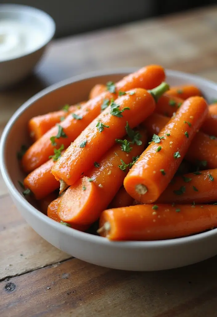29 Sides for Roasted Chicken That Add Warm Flavor - 3. Honey-Glazed Carrots