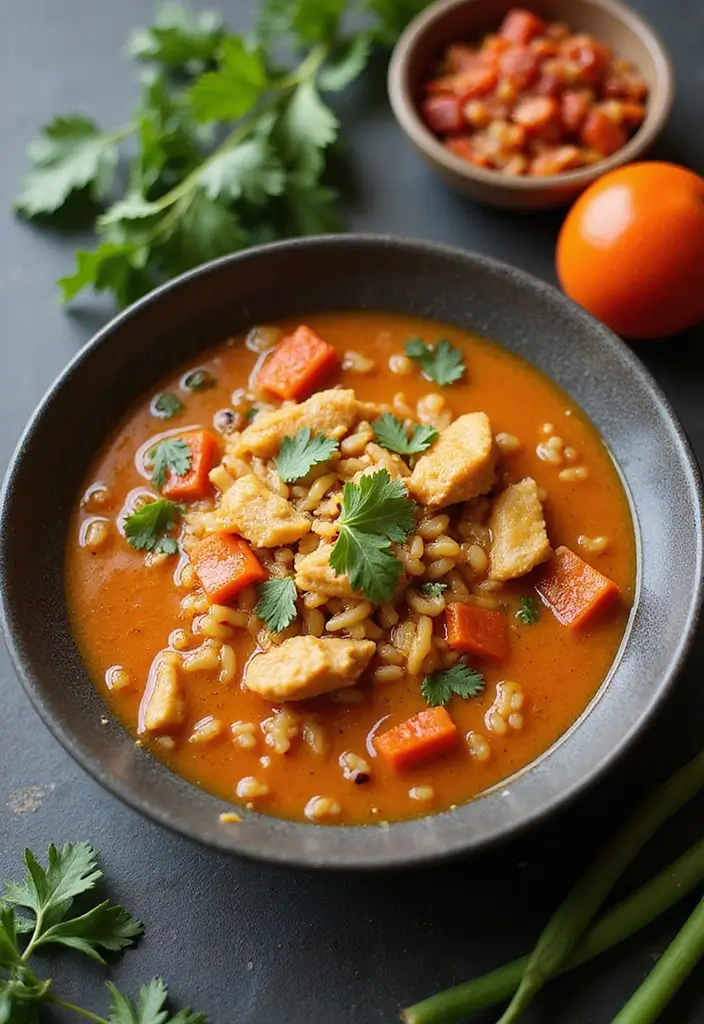 29 Wild Rice and Chicken Soup Recipes That Are Creamy & Hearty - 21. Sweet and Spicy Wild Rice and Chicken Soup