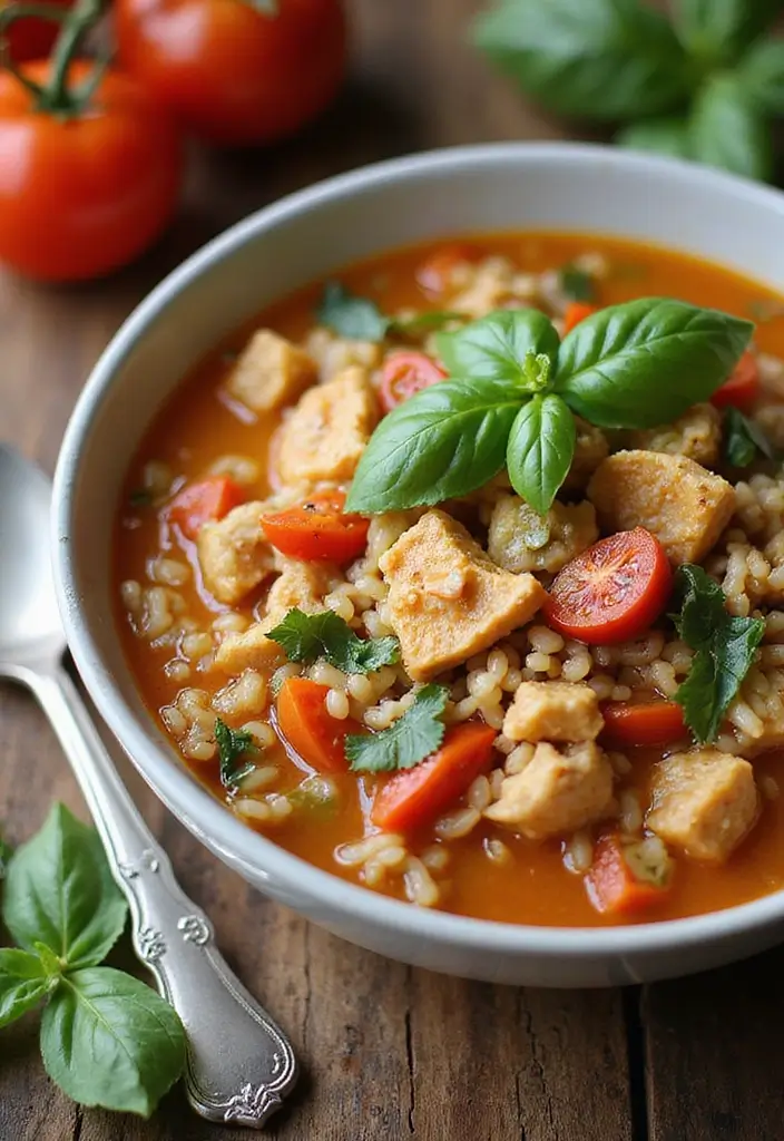 29 Wild Rice and Chicken Soup Recipes That Are Creamy & Hearty - 22. Italian Wild Rice and Chicken Soup