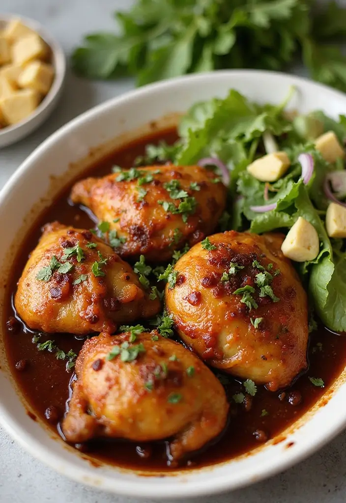 30 Chicken Adobo Filipino Authentic Recipes That Are Full of Flavor - 10. Baked Chicken Adobo