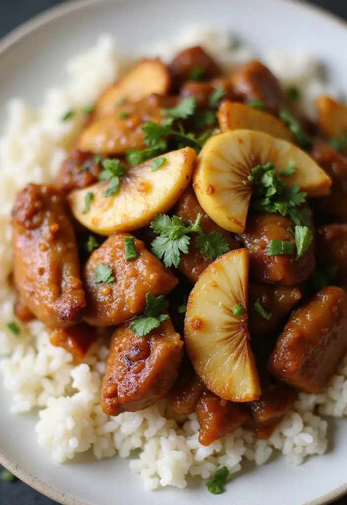 30 Chicken Adobo Filipino Authentic Recipes That Are Full of Flavor - 14. Adobo with Ginger