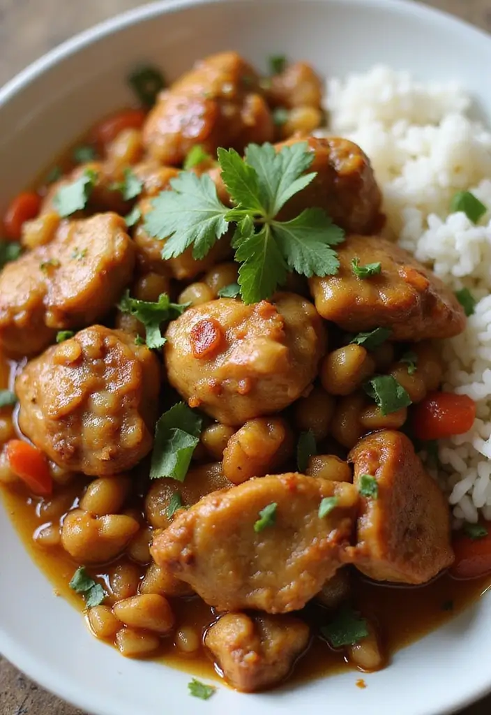 30 Chicken Adobo Filipino Authentic Recipes That Are Full of Flavor - 28. Adobo with Mixed Grains