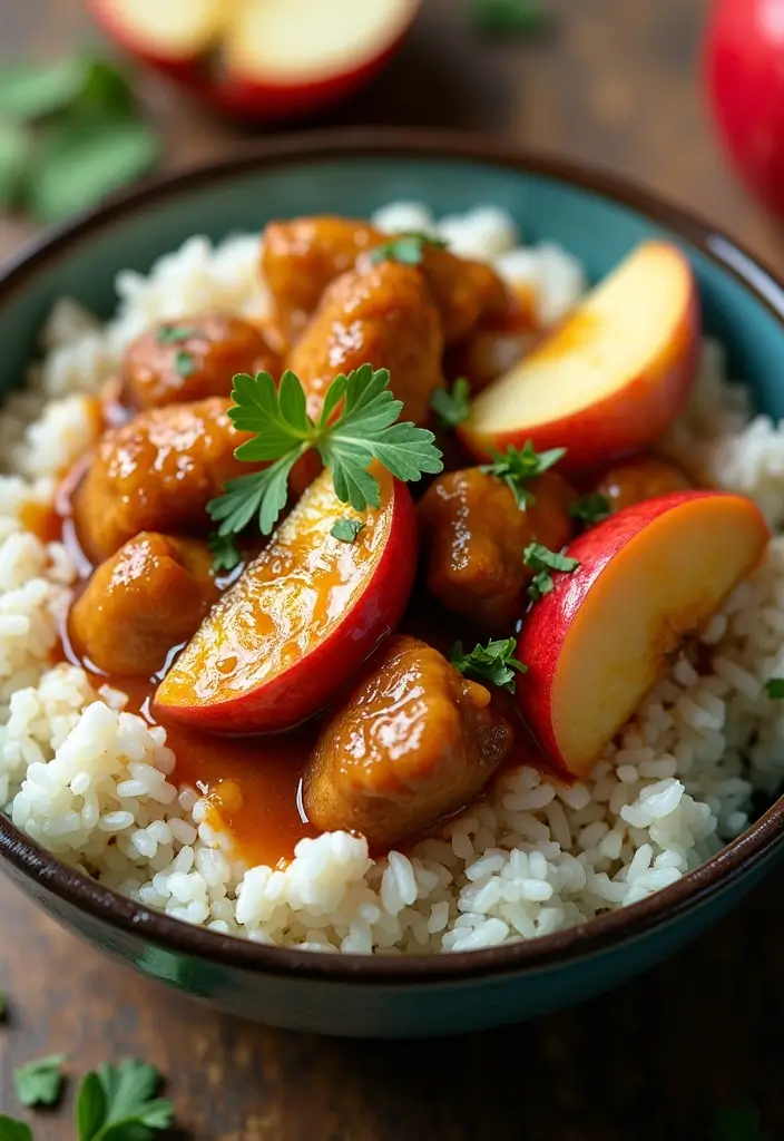 30 Chicken Adobo Filipino Authentic Recipes That Are Full of Flavor - 30. Adobo with Apples