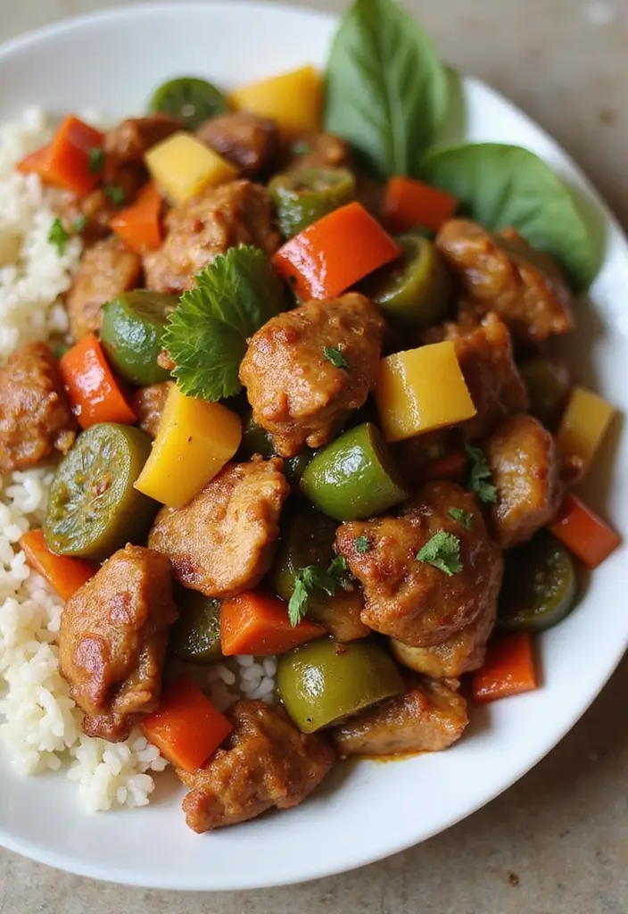 30 Chicken Adobo Filipino Authentic Recipes That Are Full of Flavor - 5. Adobo with Vegetables