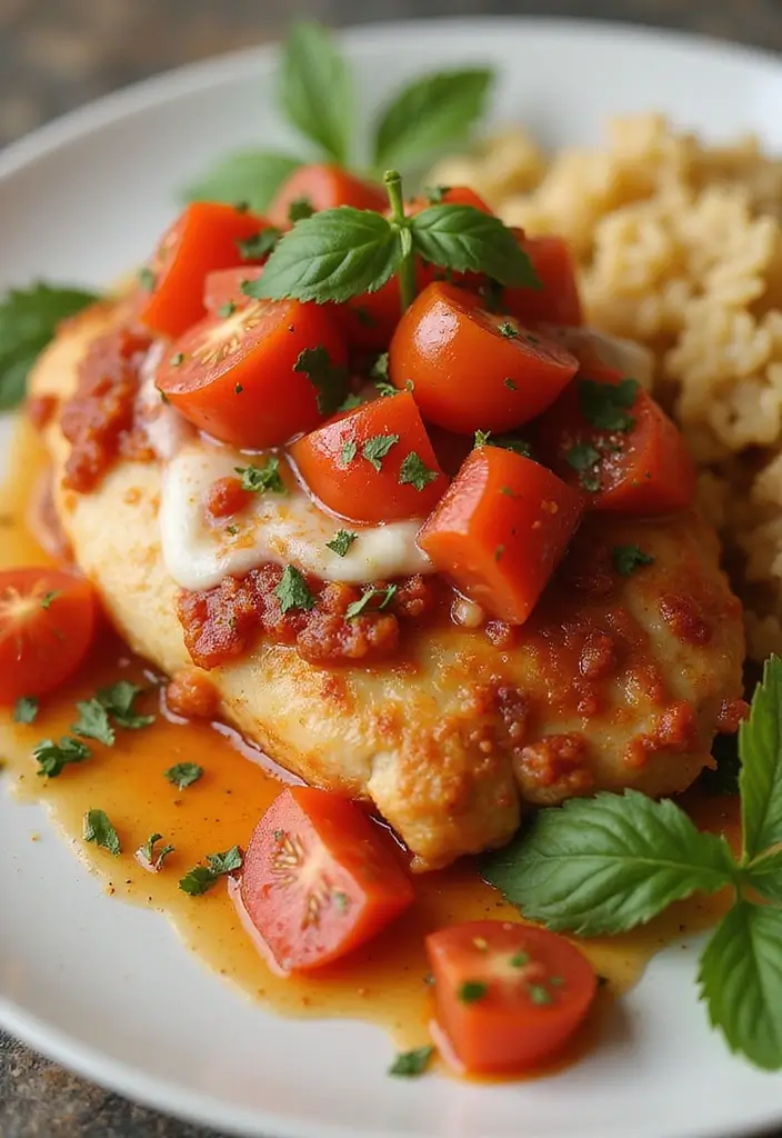 30 Chicken Parm Crockpot Recipes That Are Saucy & Melty - 30. Chicken Parm with Fresh Tomato Salsa
