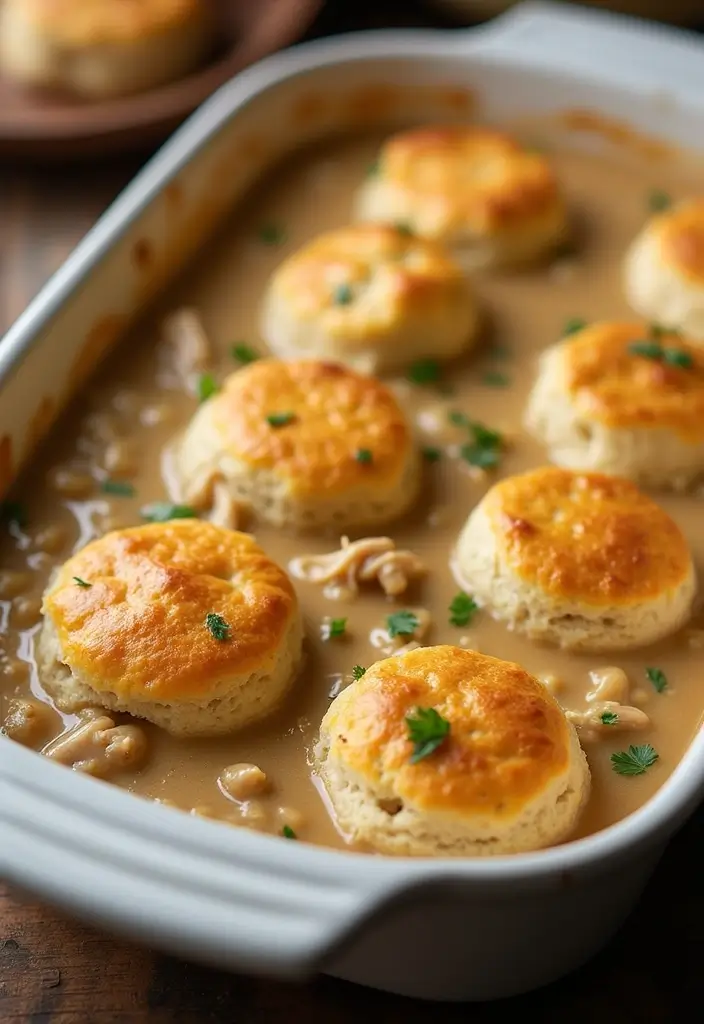 30 Chicken and Gravy Instant Pot Recipes That Save Time - 16. Chicken and Gravy Casserole