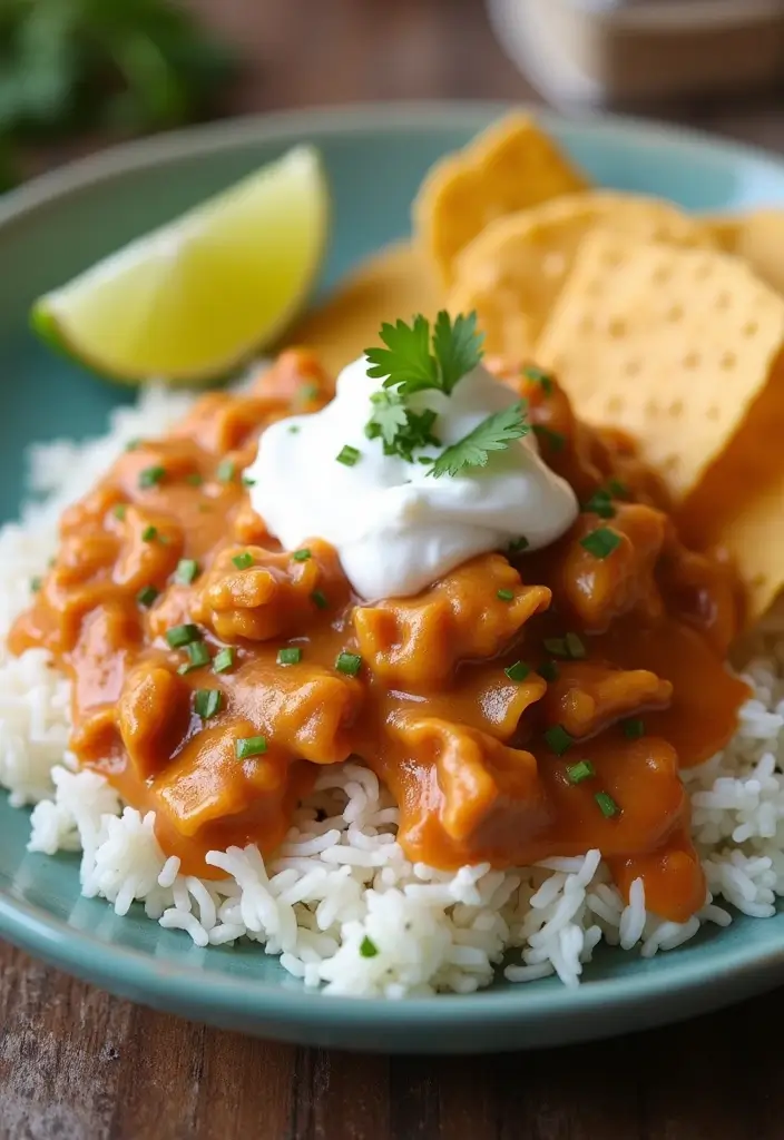 30 Chicken and Gravy Instant Pot Recipes That Save Time - 20. Taco Chicken Gravy