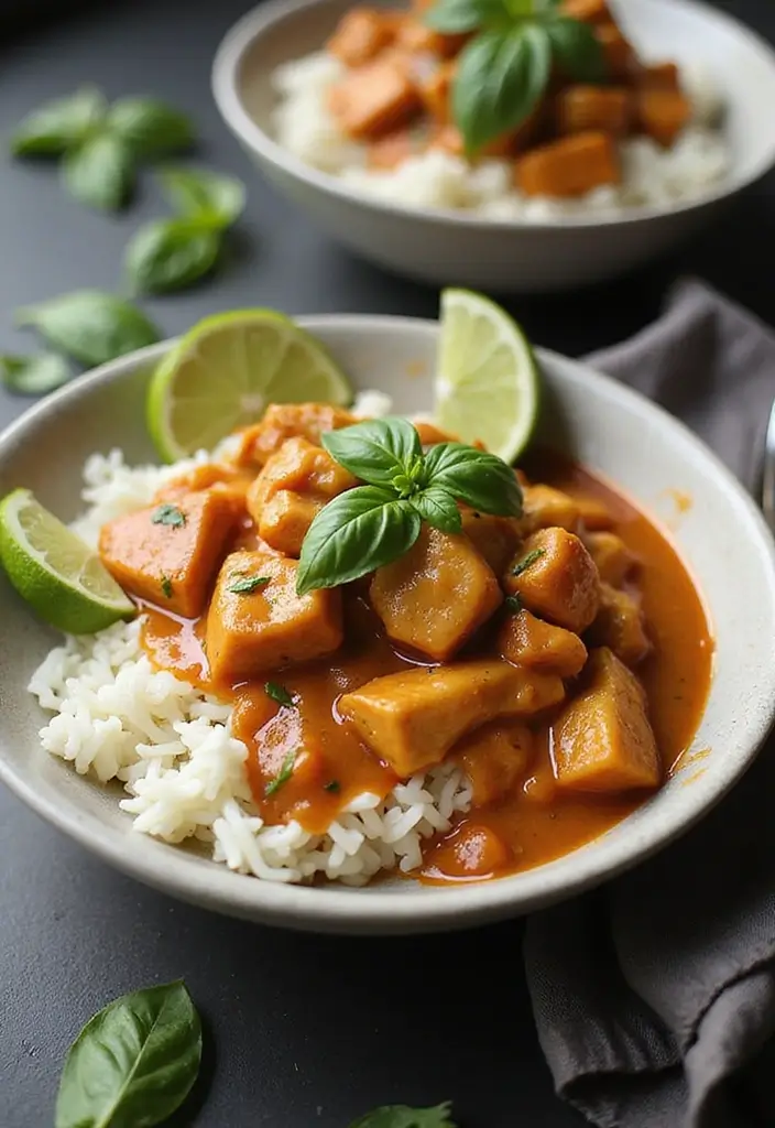 30 Chicken and Gravy Instant Pot Recipes That Save Time - 24. Thai Chicken Gravy